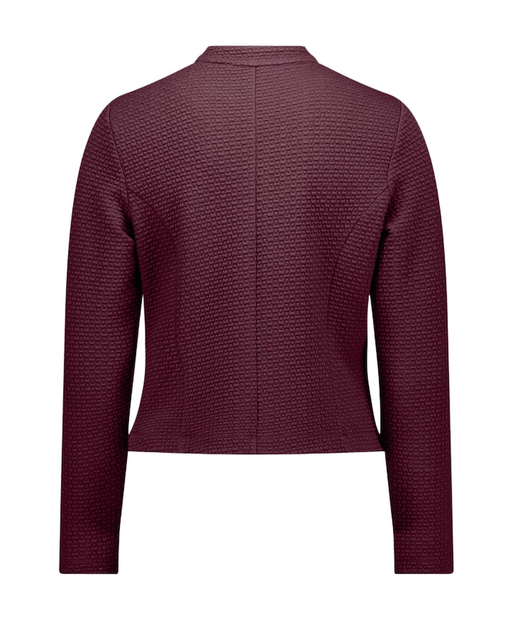 Dames jas bordeaux