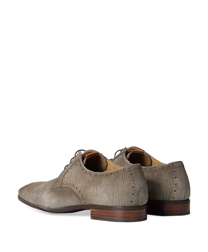 heren veterschoenen groen