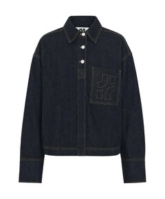 Dames blouse blauw