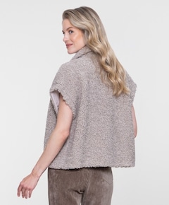 Dames gilet beige