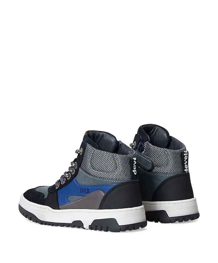 jongens veterschoenen blauw