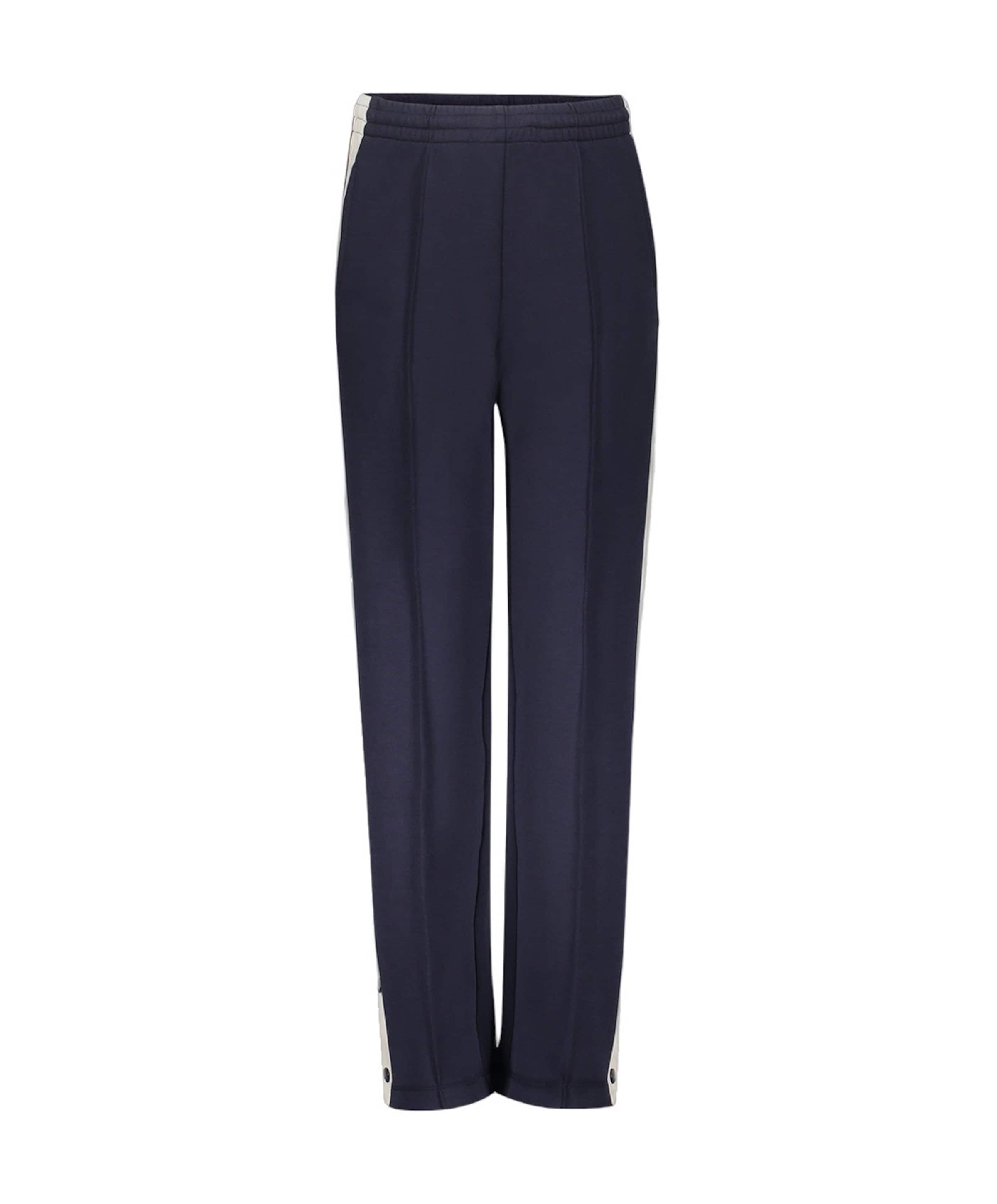 Trackpants buttons meisjes broek blauw
