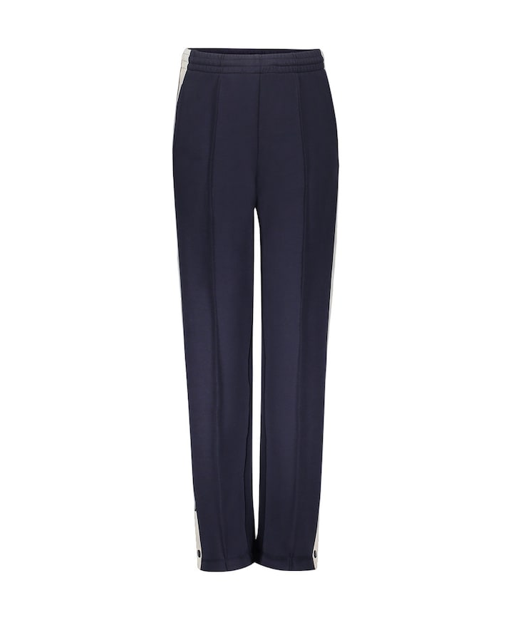 Trackpants buttons meisjes broek blauw