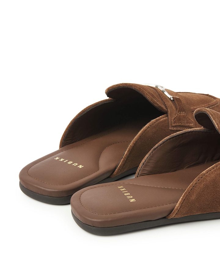 Joan Mule (L) dames clogs bruin