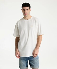 Heren T-shirt ecru