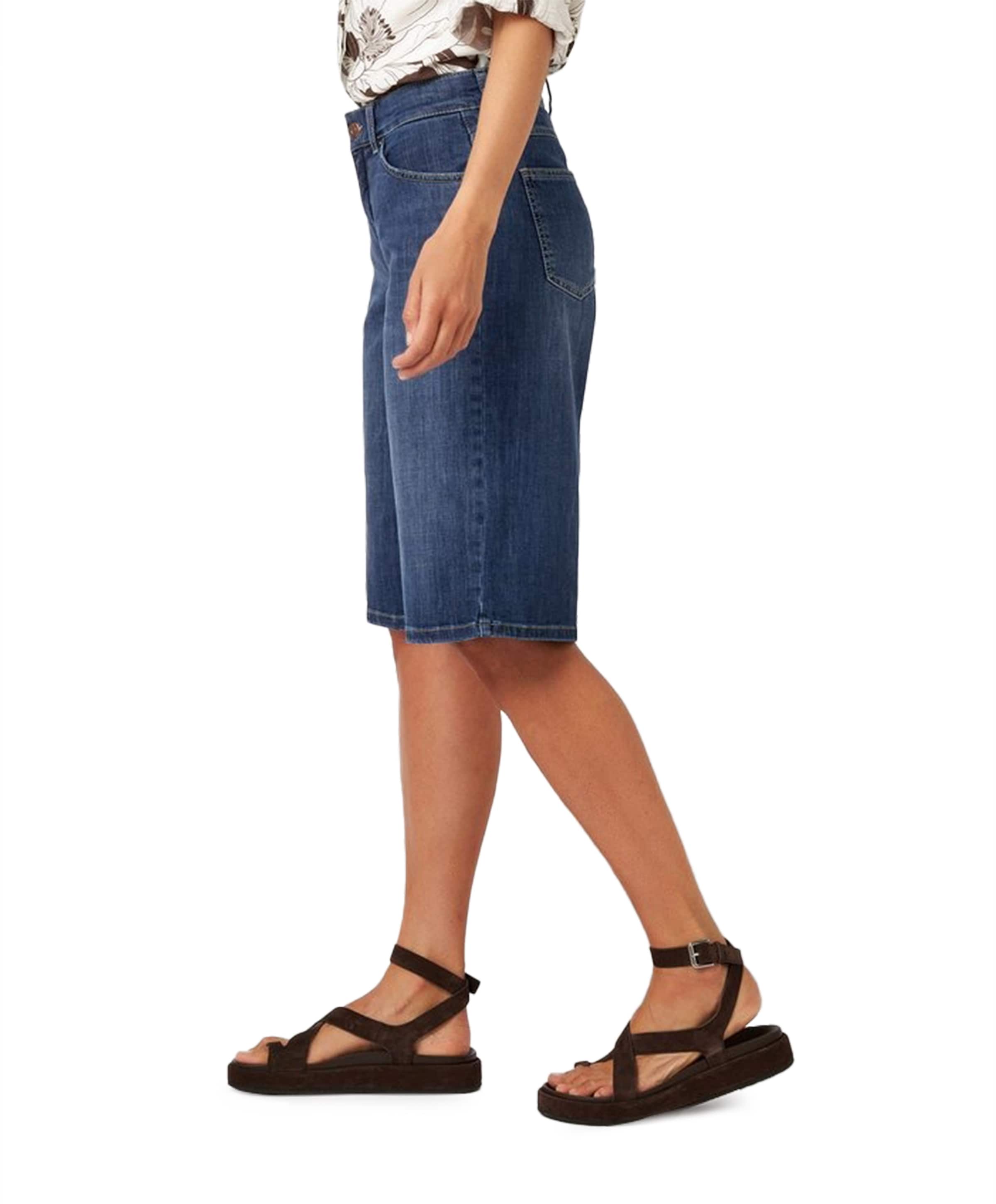 Liv Bermuda dames korte broek blauw