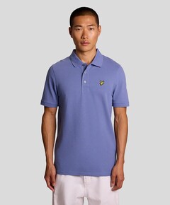 Heren polo blauw