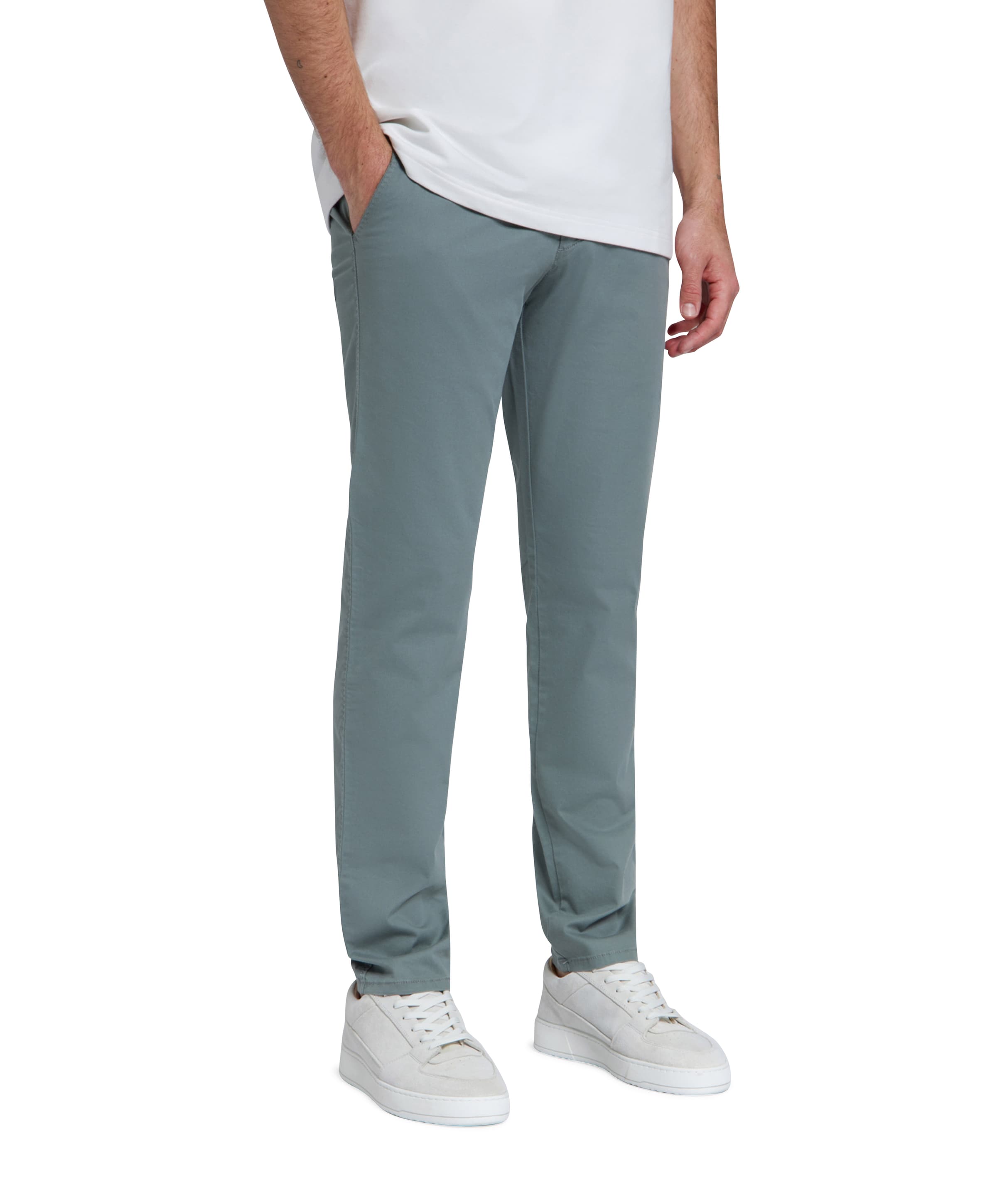 Elegance Chino Collection heren pantalon groen