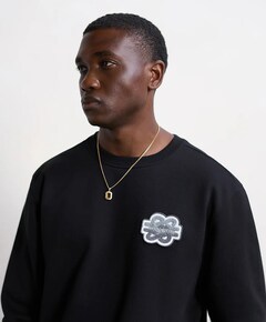 Heren longsleeve zwart