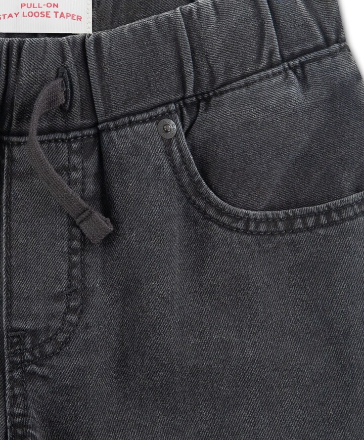 LVB Pull on stay loose taper jongens jeans blauw
