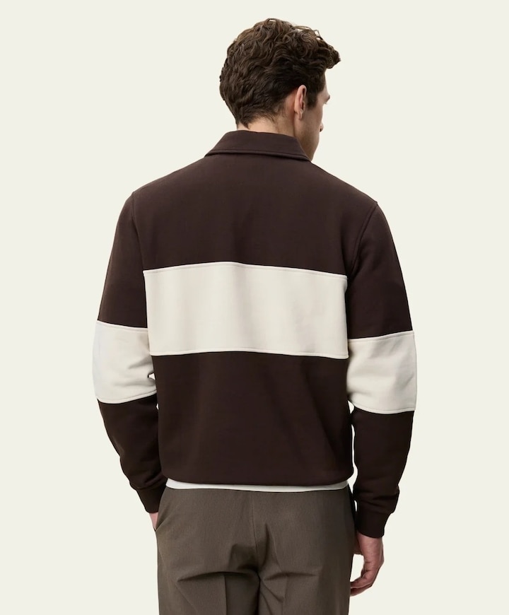 Heren sweater bruin