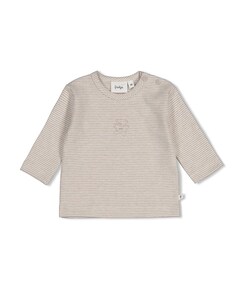Uniseks longsleeve bruin