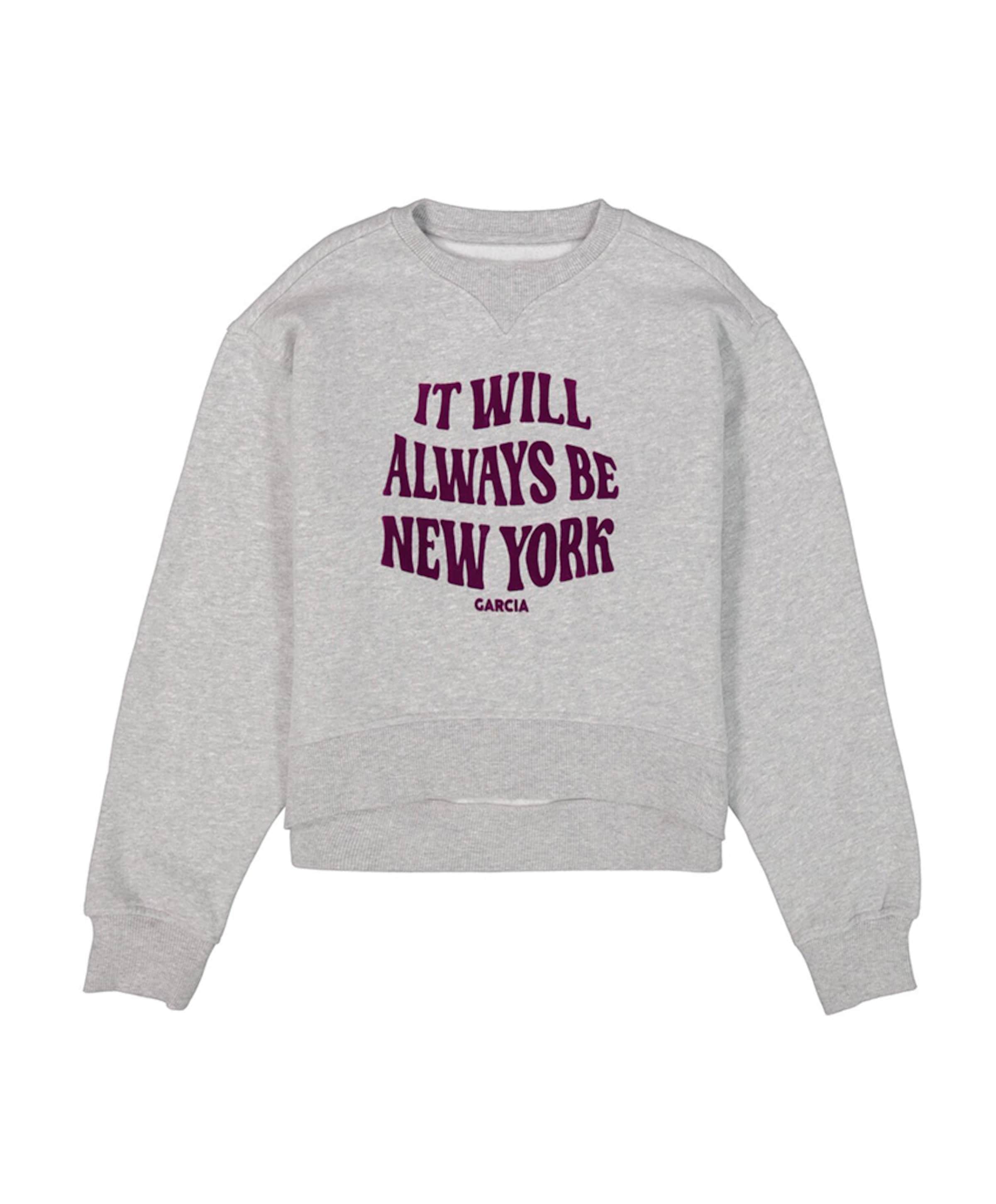 Meisjes sweater grijs