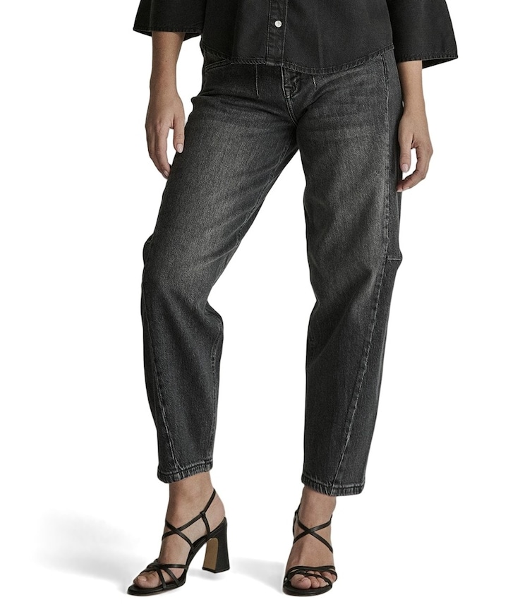 Coco (Barrel) - D20 dames jeans zwart