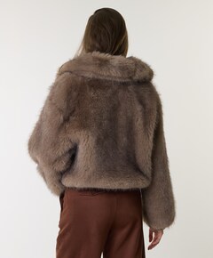Dames jas beige