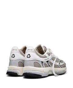 The Re-Run White Silver dames sneakers beige