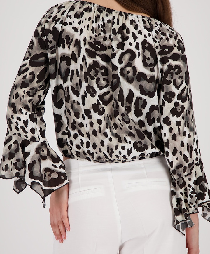 Dames blouse zwart