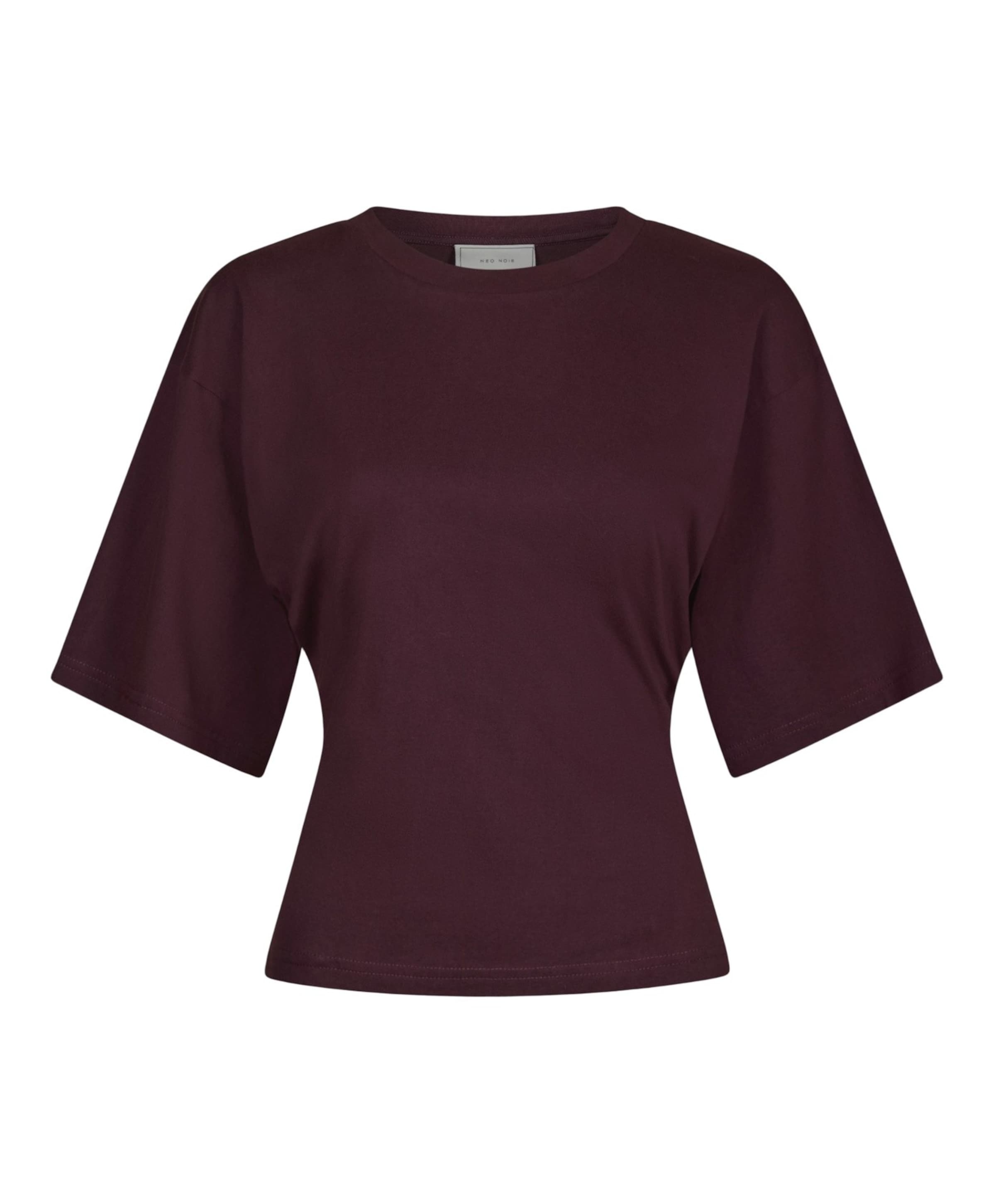 Dames T-shirt bordeaux