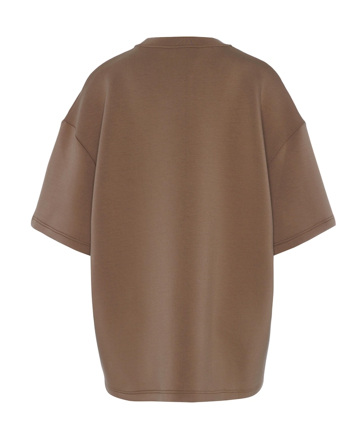 Dames T-shirt bruin