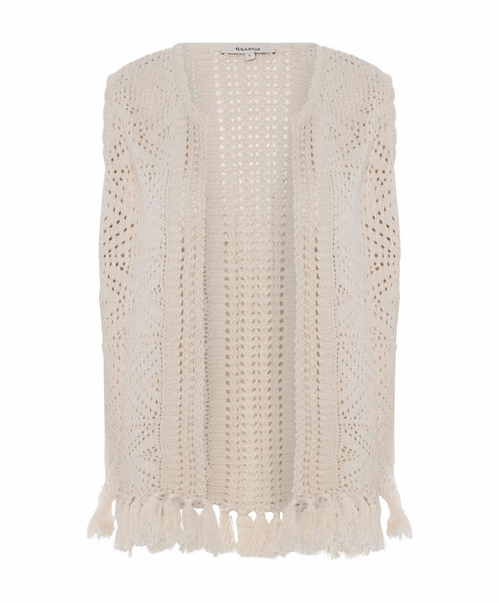 Vest ecru