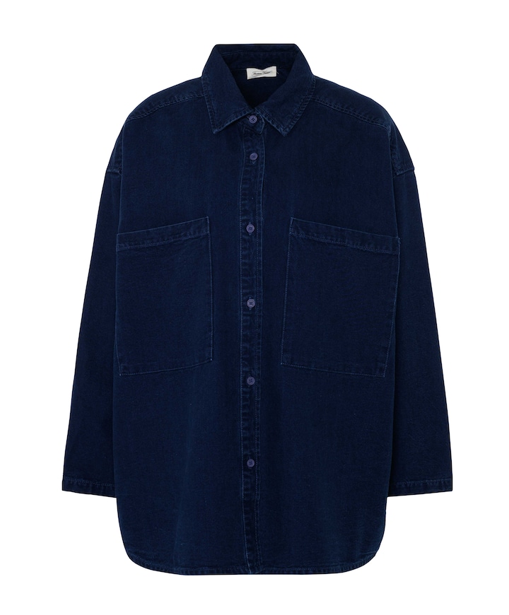 Dames blouse blauw