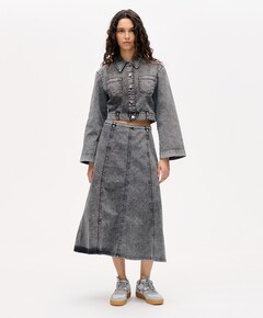 Dames spijkerjas  grijs