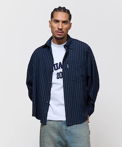 Uniseks overshirt blauw