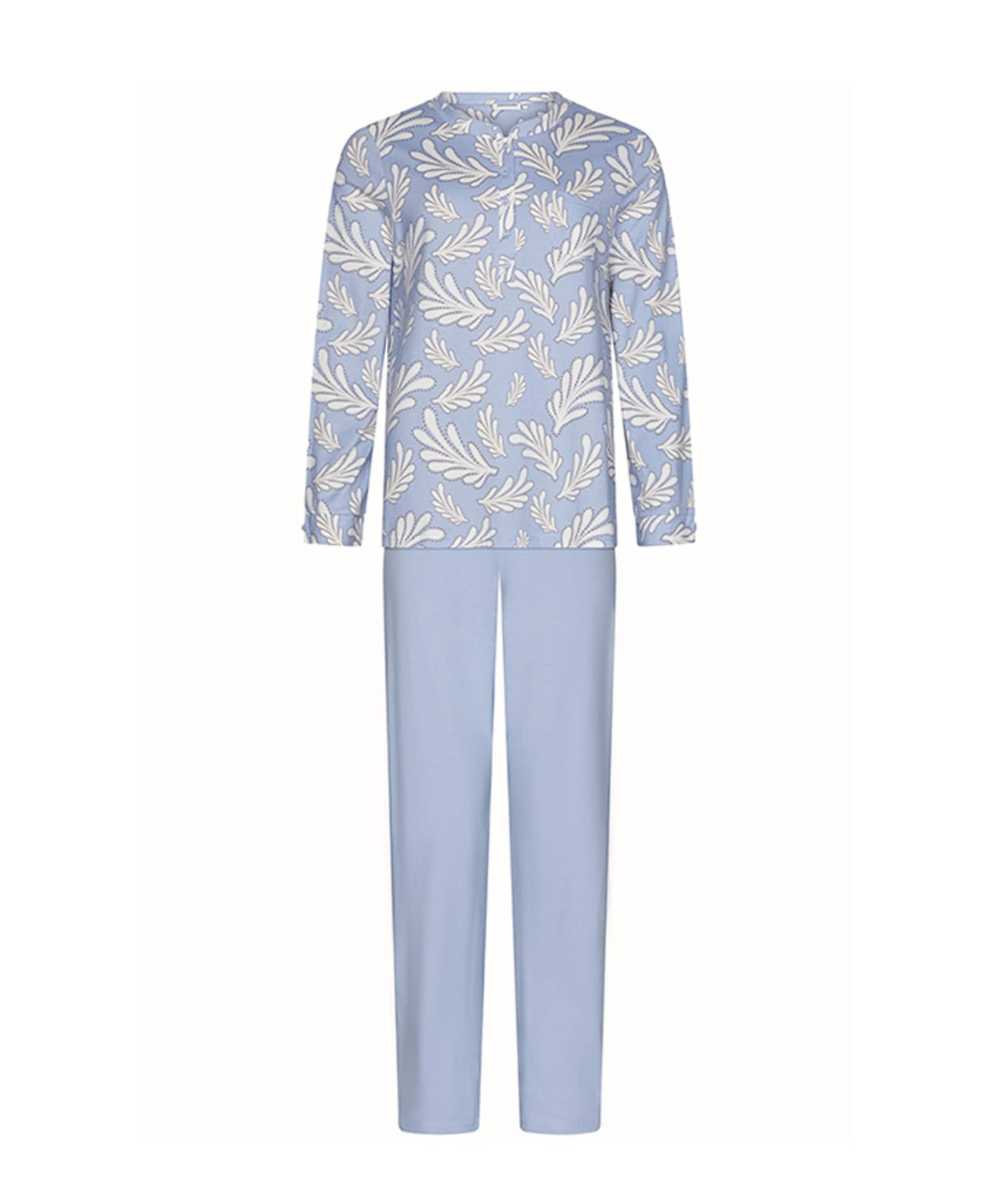 Dames pyjamaset blauw