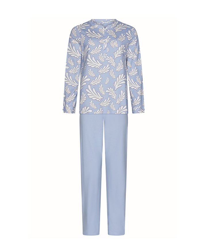 Dames pyjamaset blauw