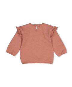 Meisjes trui oranje
