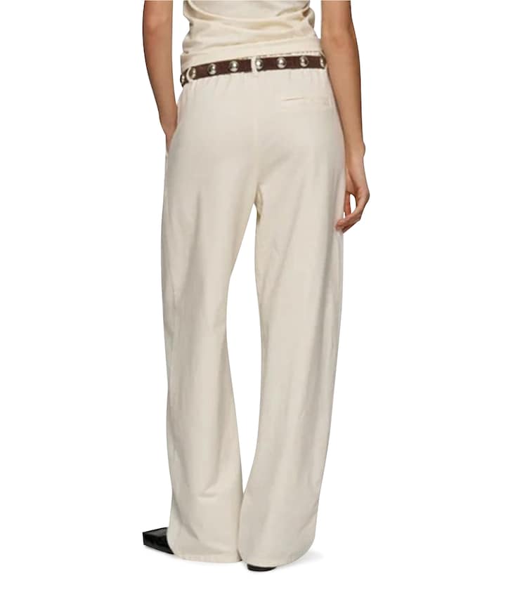 soft twill dames broek ecru