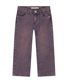 Colored Wide Denim meisjes jeans paars