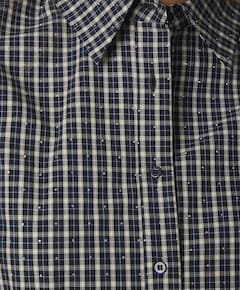 Dames blouse blauw