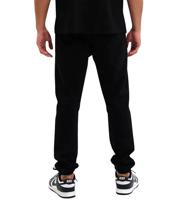 Men Graffiti Sweatpants broek zwart