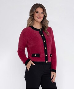 Dames vest rood
