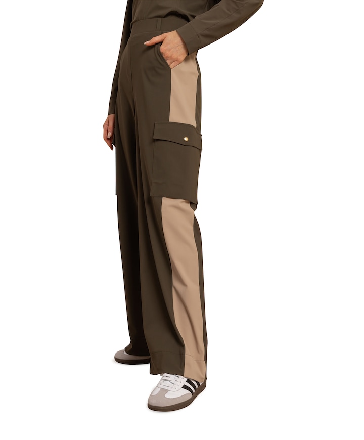 Lexie cargo dames broek bruin