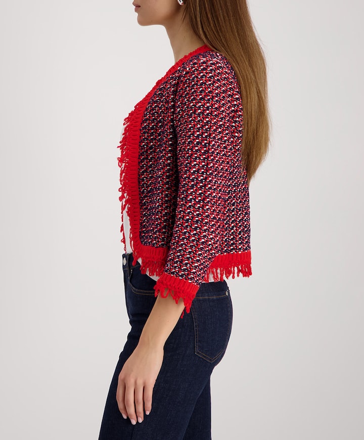 Dames vest rood