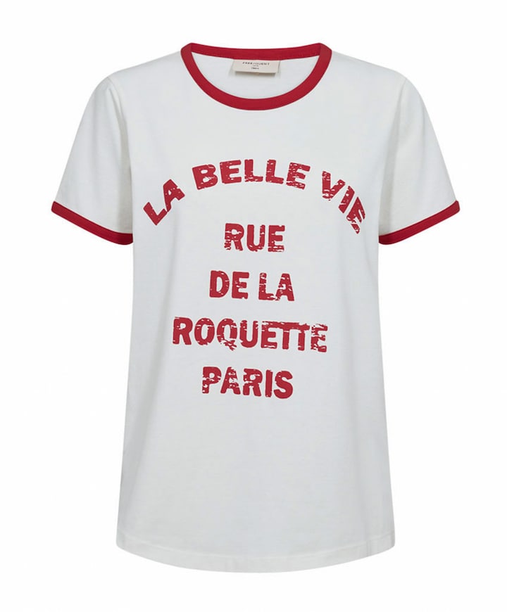 Dames T-shirt ecru