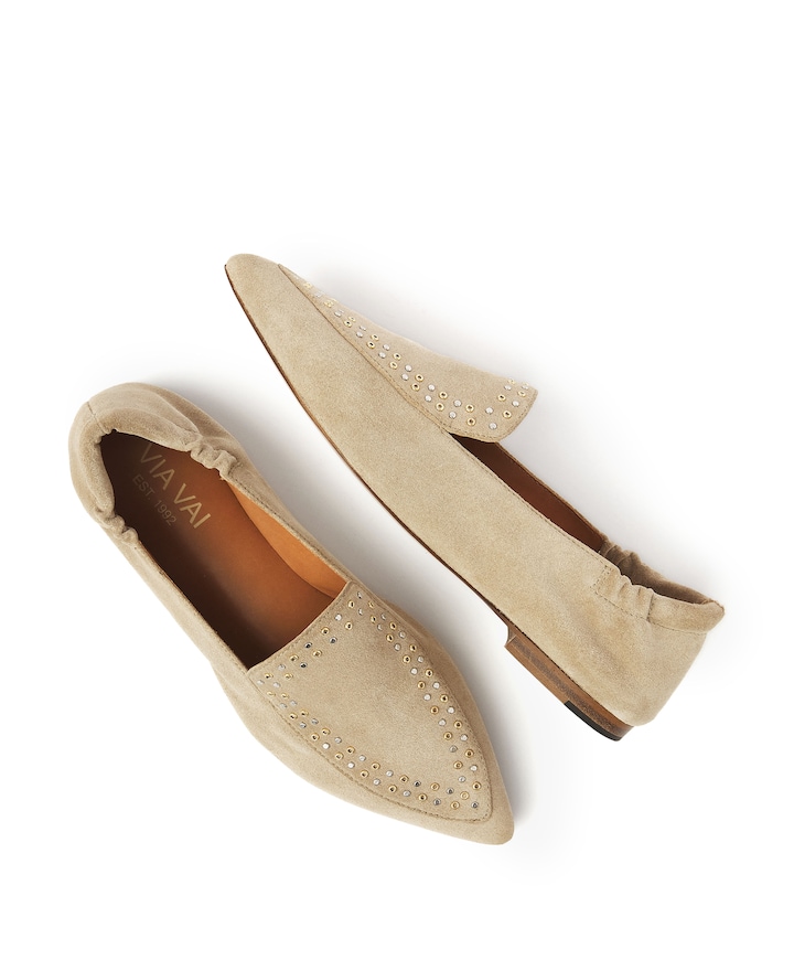 Lola Gabriel dames loafers beige