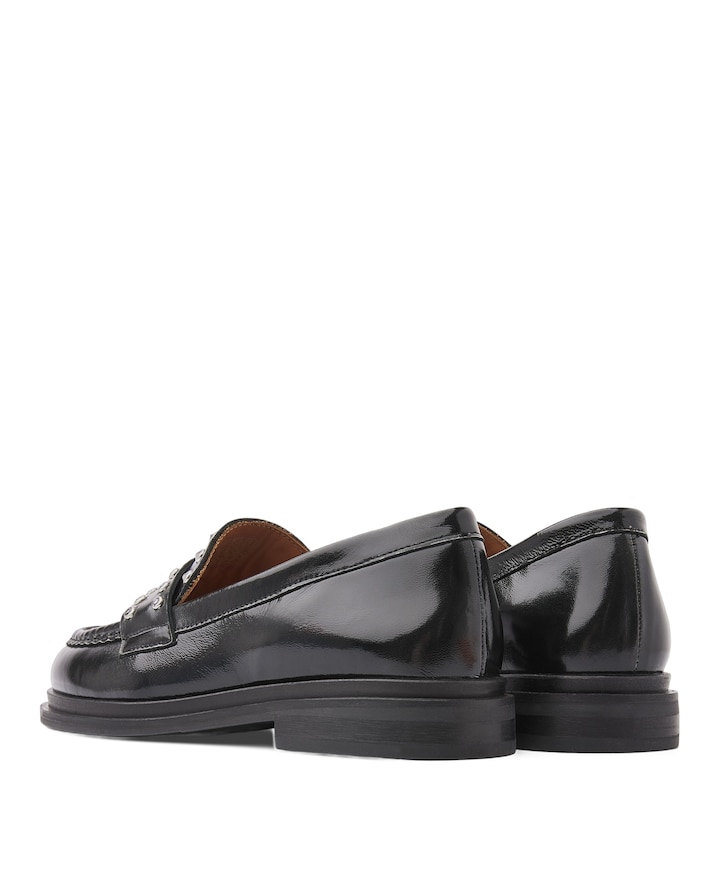 Fae Wylder dames loafers zwart