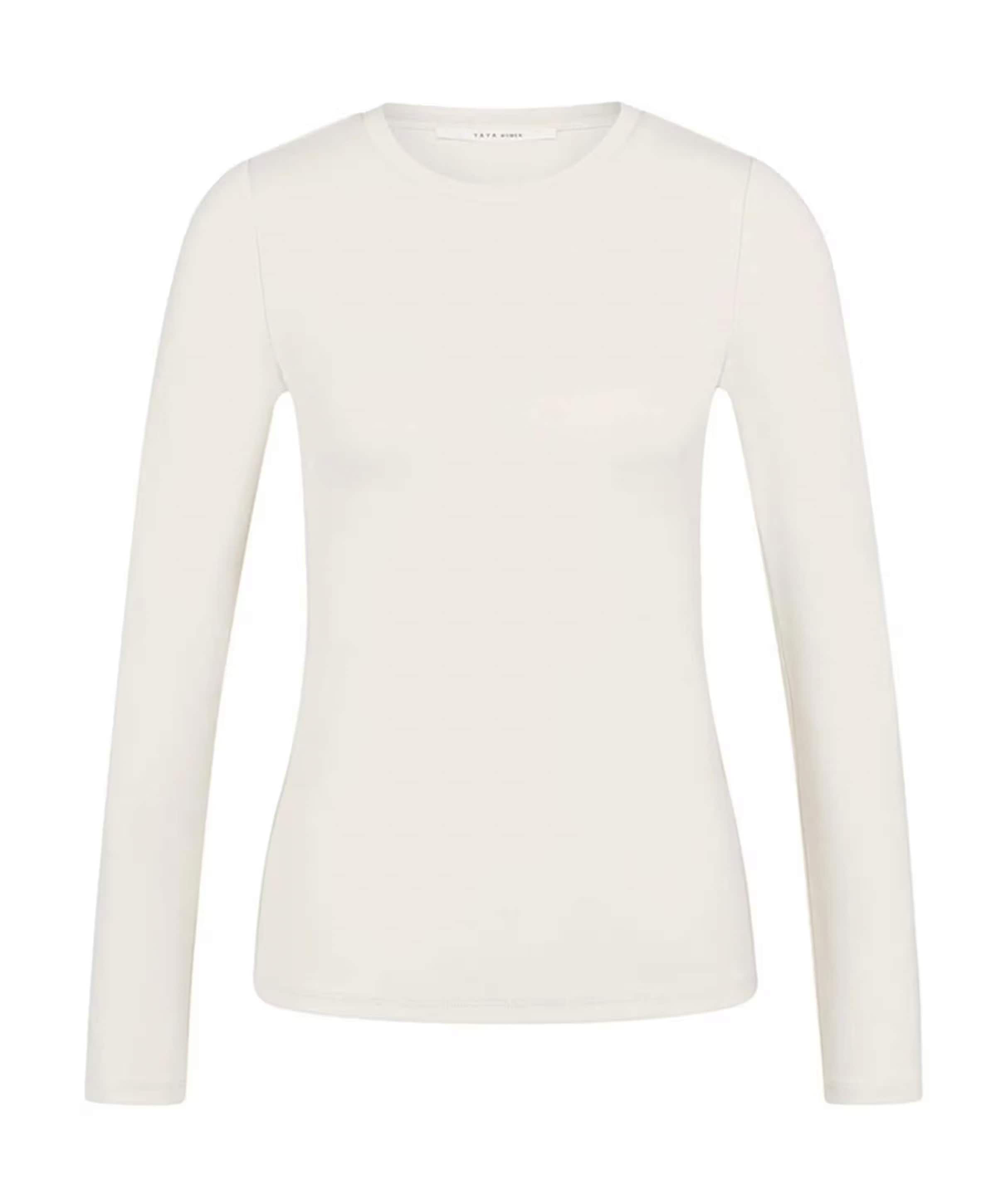 Dames longsleeve ecru