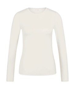 Dames longsleeve ecru