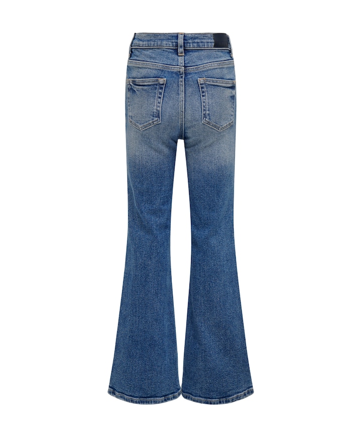 KOGJUICY LIFE FLARED DNM CRO557 NOO meisjes jeans blauw