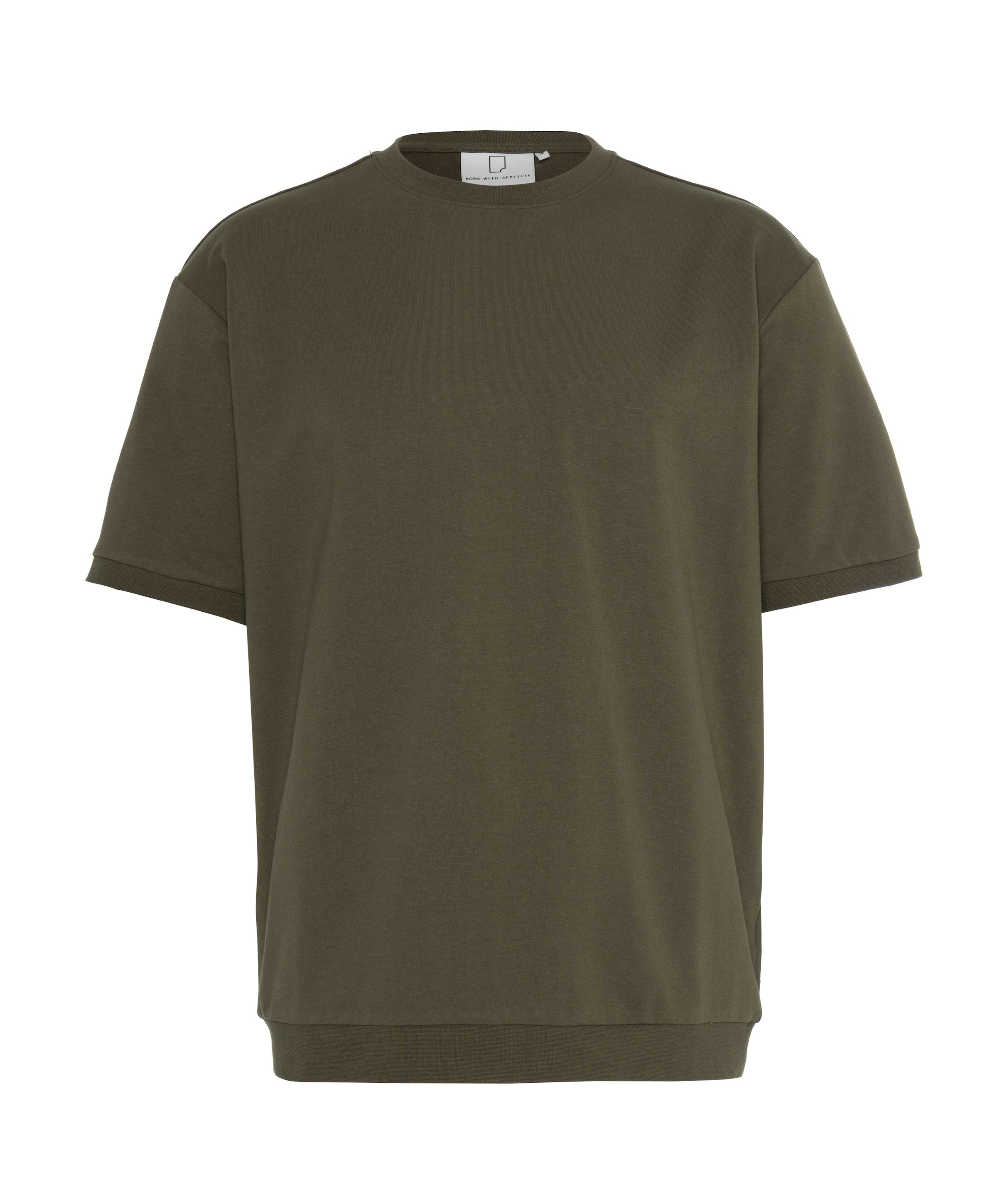 Heren T-shirt bruin