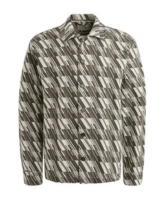 Overhemd lange mouw grijs