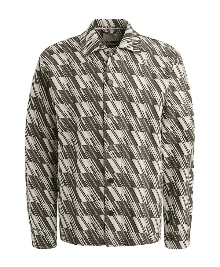 Overhemd lange mouw grijs