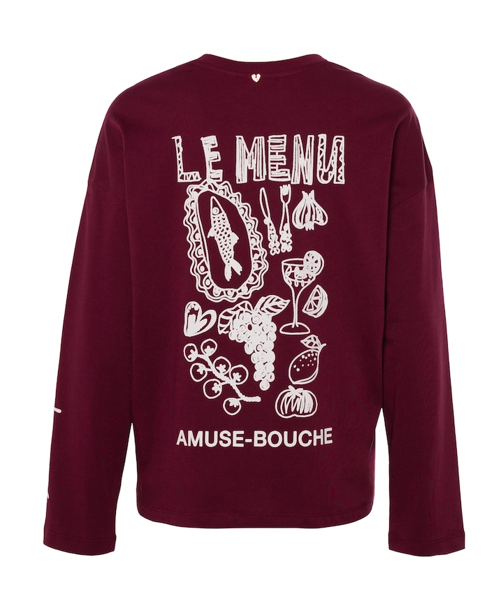 Longsleeve bordeaux