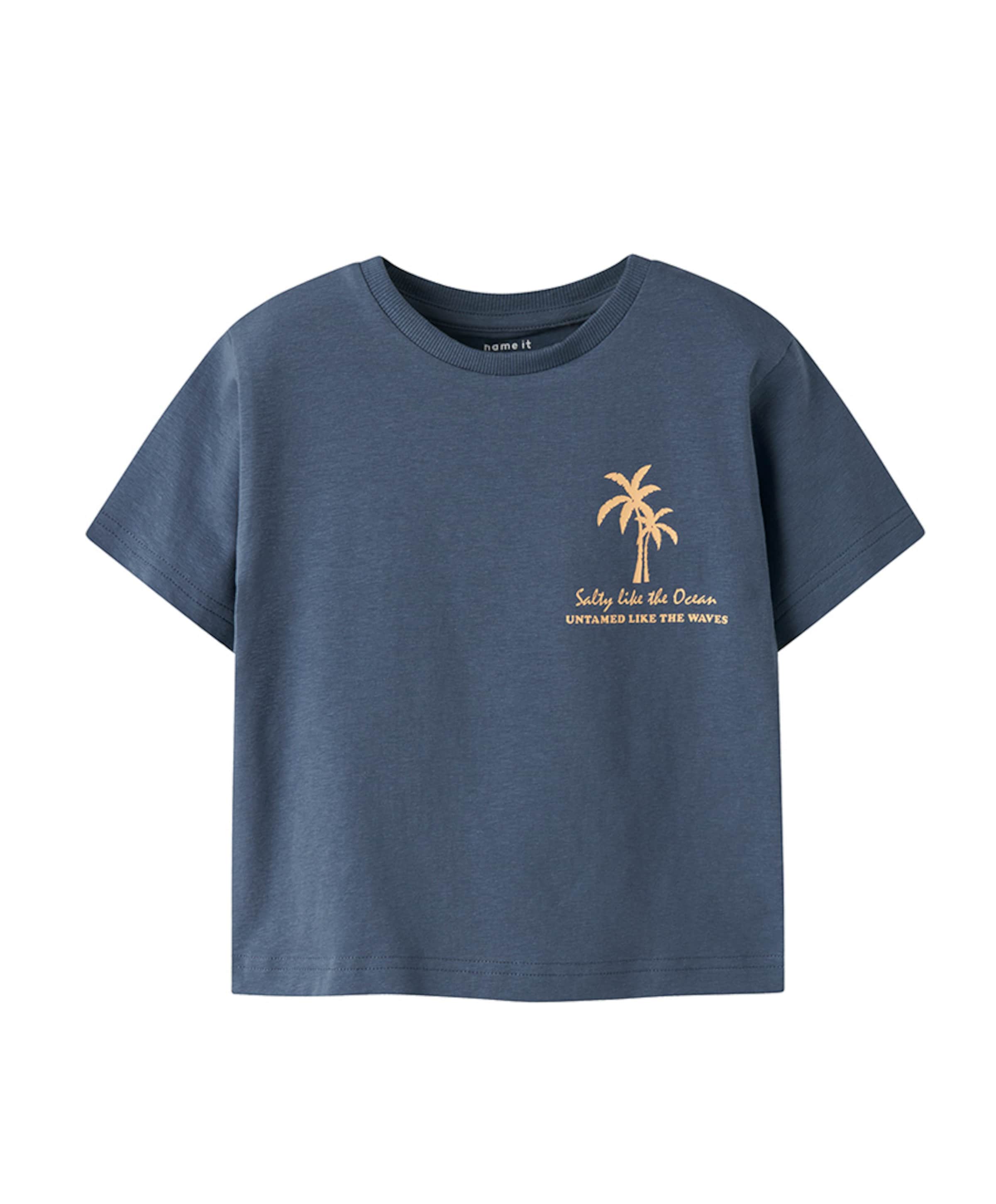 Jongens T-shirt blauw