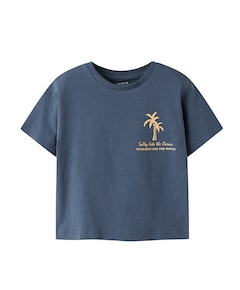 Jongens T-shirt blauw