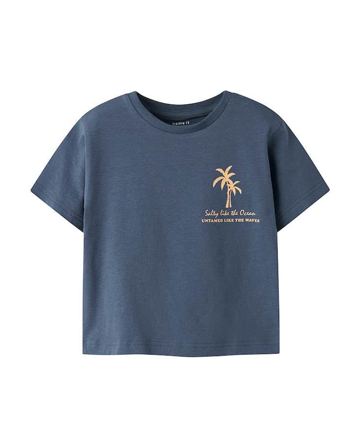 Jongens T-shirt blauw